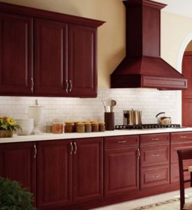Builder Cherry Cabinets Easy Kitchen Cabinets
