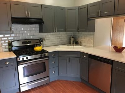 Lancaster Gray Cabinets Easy Kitchen Cabinets